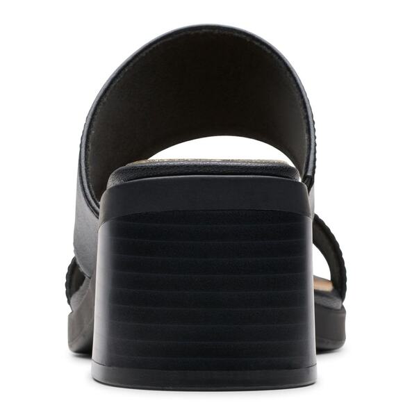 NWT Clarks Women’s Jaylan Dusk Black Leather Shoes – Size 8.5 Medium - Picture 7 of 7